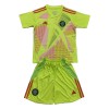 Conjunto (Camiseta+Pantalón Corto) Portero Celtic 2024-25 Verde - Niño